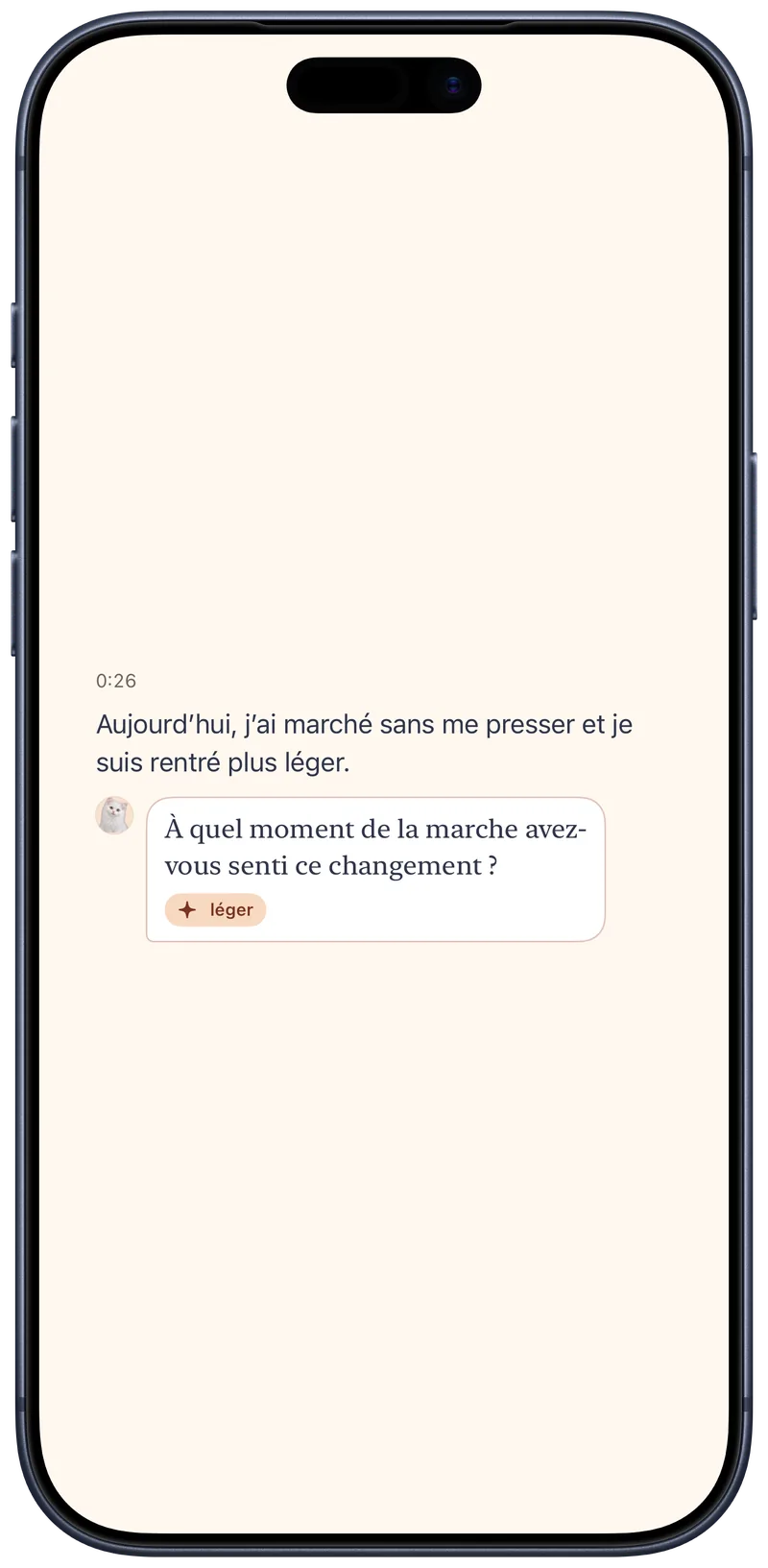 Une entrée de journal et une question d’Okito pour poursuivre la réflexion